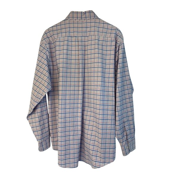 Brooks Brothers Mens Large Non-Iron Supima Cotton Button-Down Shirt RP10507 EUC - Picture 5 of 8